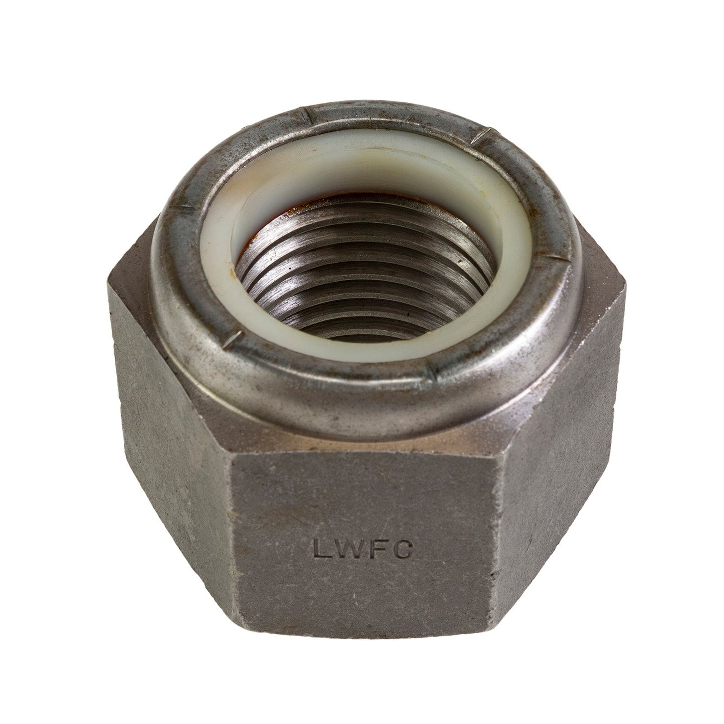 Conquest 2-1/4"-4-1/2 Grade C NU Heavy Nylon Insert Locknut - Plain
