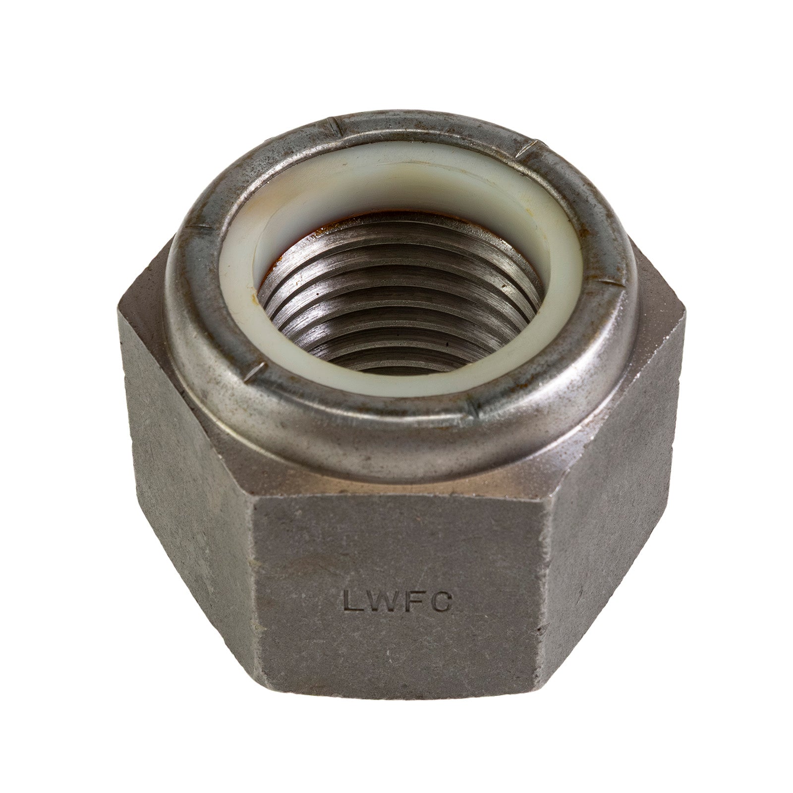 Conquest 2-1/4"-4-1/2 Grade C NU Heavy Nylon Insert Locknut - Plain