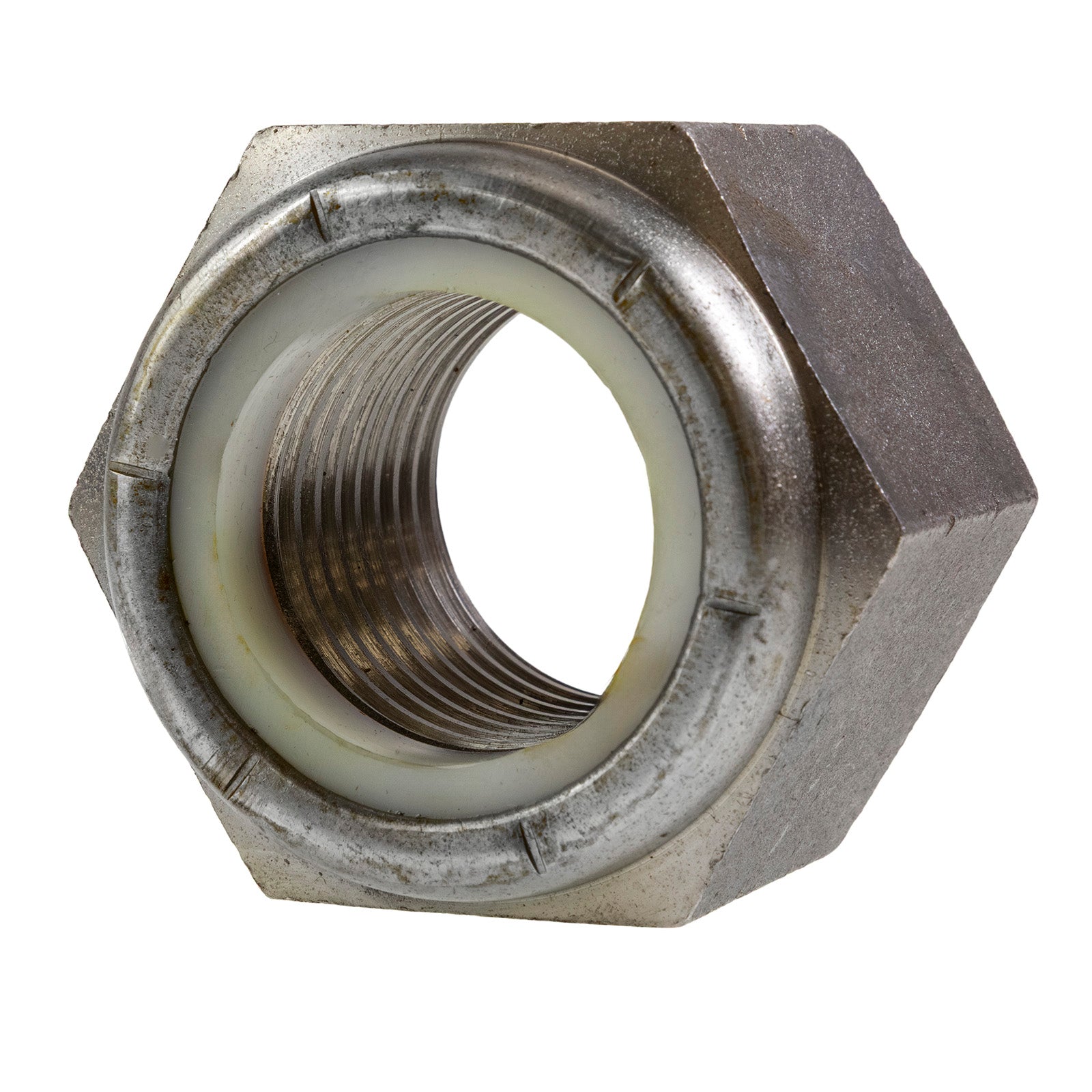 Conquest 2-1/4"-4-1/2 Grade C NU Heavy Nylon Insert Locknut - Plain