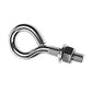 3/8" x  2" Stainless Steel Type 316 Non-Welded Eye Bolt