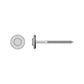 Nail with EPDM Washer  Annular Ring Shank Specialty Nail