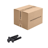 Conquest 3/8" x 2" Plow Bolt, #3 Head - Grade 5, Plain | Qty. 600 (Carton)