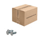 Conquest 3/8" x 1" Plow Bolt, #3 Head - Grade 5, Zinc CR+3 | Qty. 1,200 (Carton)
