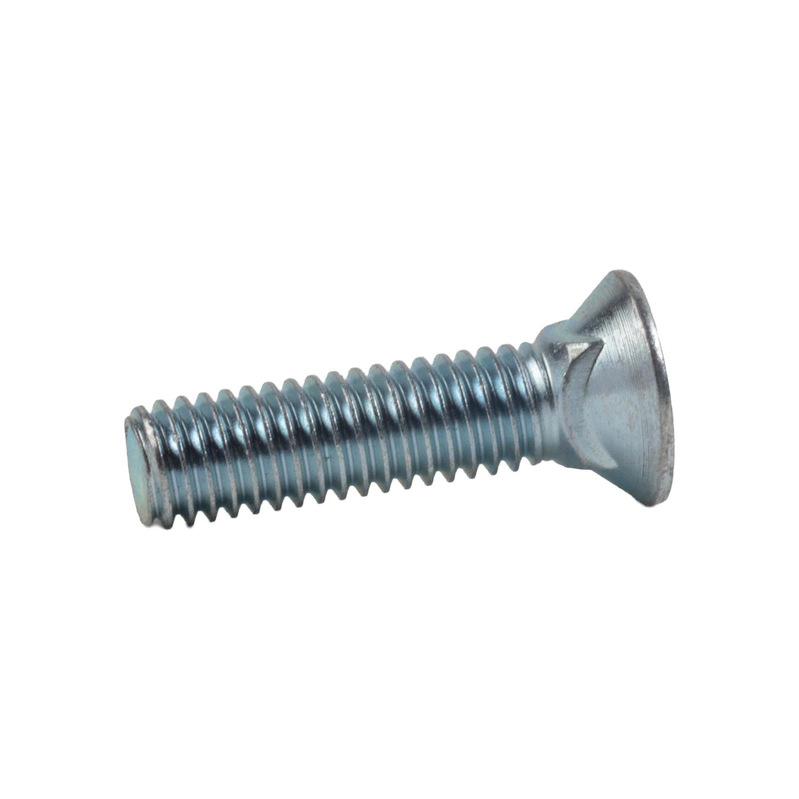 Conquest 3/8" x 1-1/2" Plow Bolt, #3 Head - Grade 5, Zinc CR+3