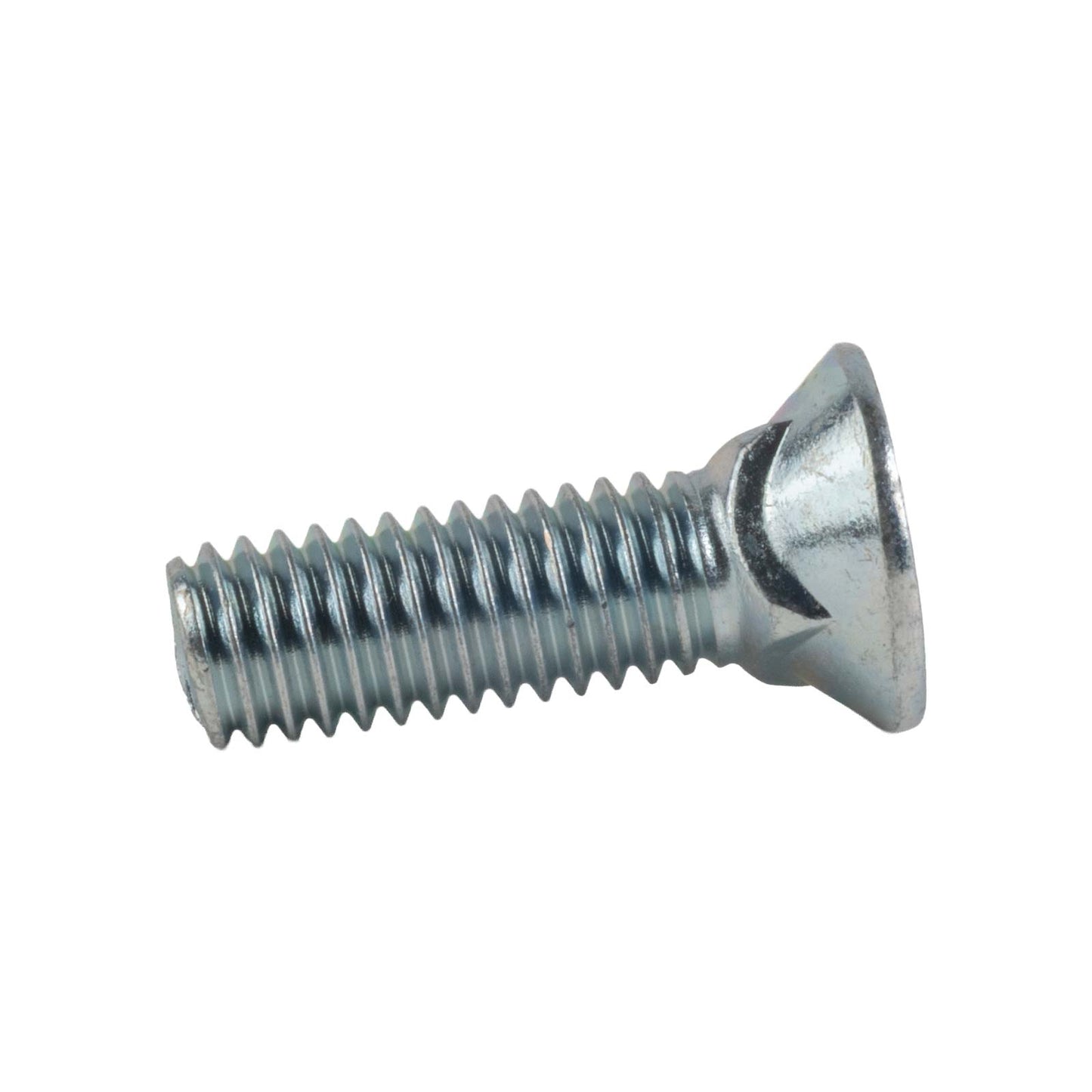Conquest 3/8" x 1-1/4" Plow Bolt, #3 Head - Grade 5, Zinc CR+3