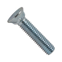 Conquest 3/8" x 1-3/4" Plow Bolt, #3 Head - Grade 5, Zinc CR+3
