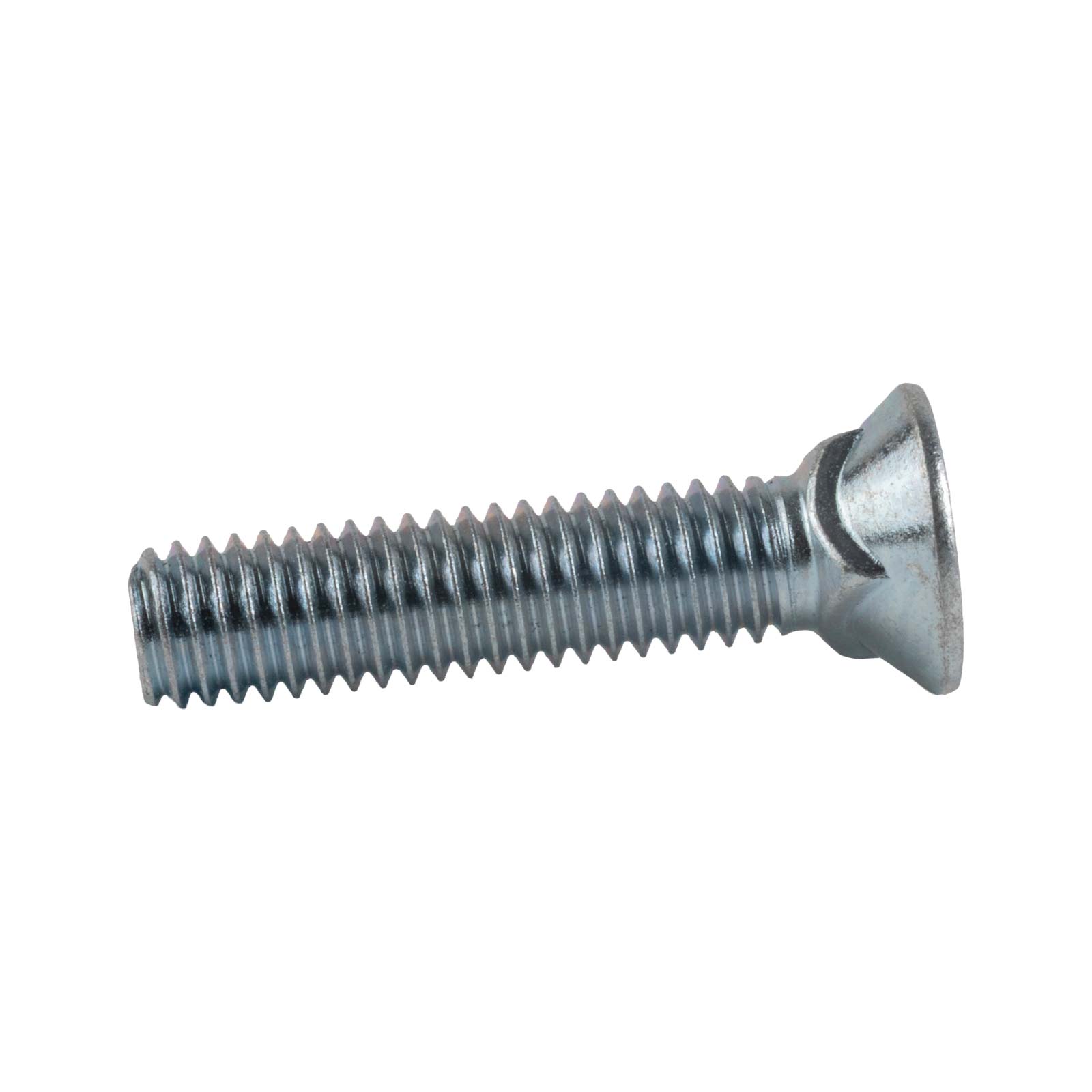 Conquest 3/8" x 1-3/4" Plow Bolt, #3 Head - Grade 5, Zinc CR+3