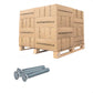 Conquest 3/8" x 2-1/2" Plow Bolt, #3 Head - Grade 5, Zinc CR+3 | Qty. 18,000 (Pallet)