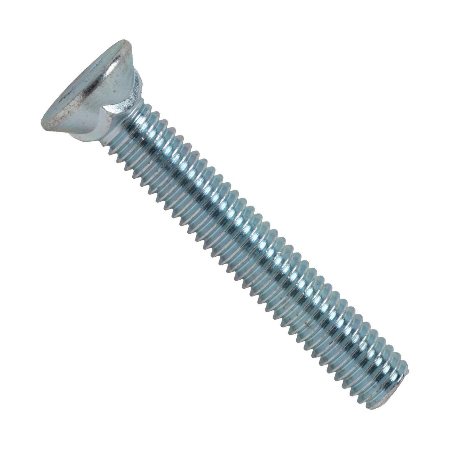 Conquest 3/8" x 2-1/2" Plow Bolt, #3 Head - Grade 5, Zinc CR+3