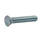 Conquest 3/8" x 2-1/4" Plow Bolt, #3 Head - Grade 5, Zinc CR+3