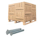 Conquest 3/8" x 3" Plow Bolt, #3 Head - Grade 5, Zinc CR+3 | Qty. 14,400 (Pallet)
