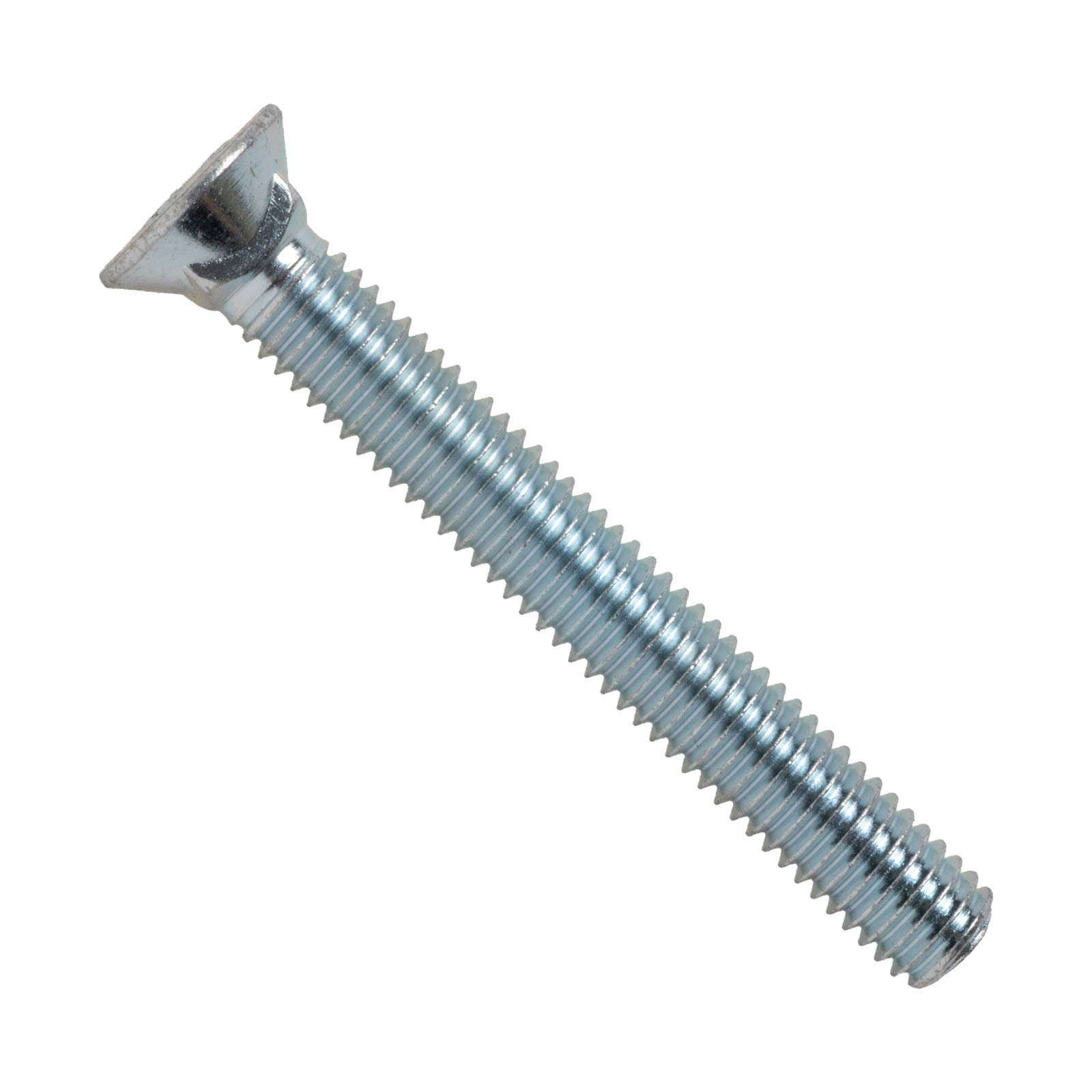 Conquest 3/8" x 3" Plow Bolt, #3 Head - Grade 5, Zinc CR+3