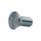 Conquest 7/16" x 1" Plow Bolt, #3 Head - Grade 5, Zinc CR+3