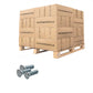 Conquest 7/16" x 1-1/2" Plow Bolt, #3 Head - Grade 5, Zinc CR+3 | Qty. 23,400 (Pallet)
