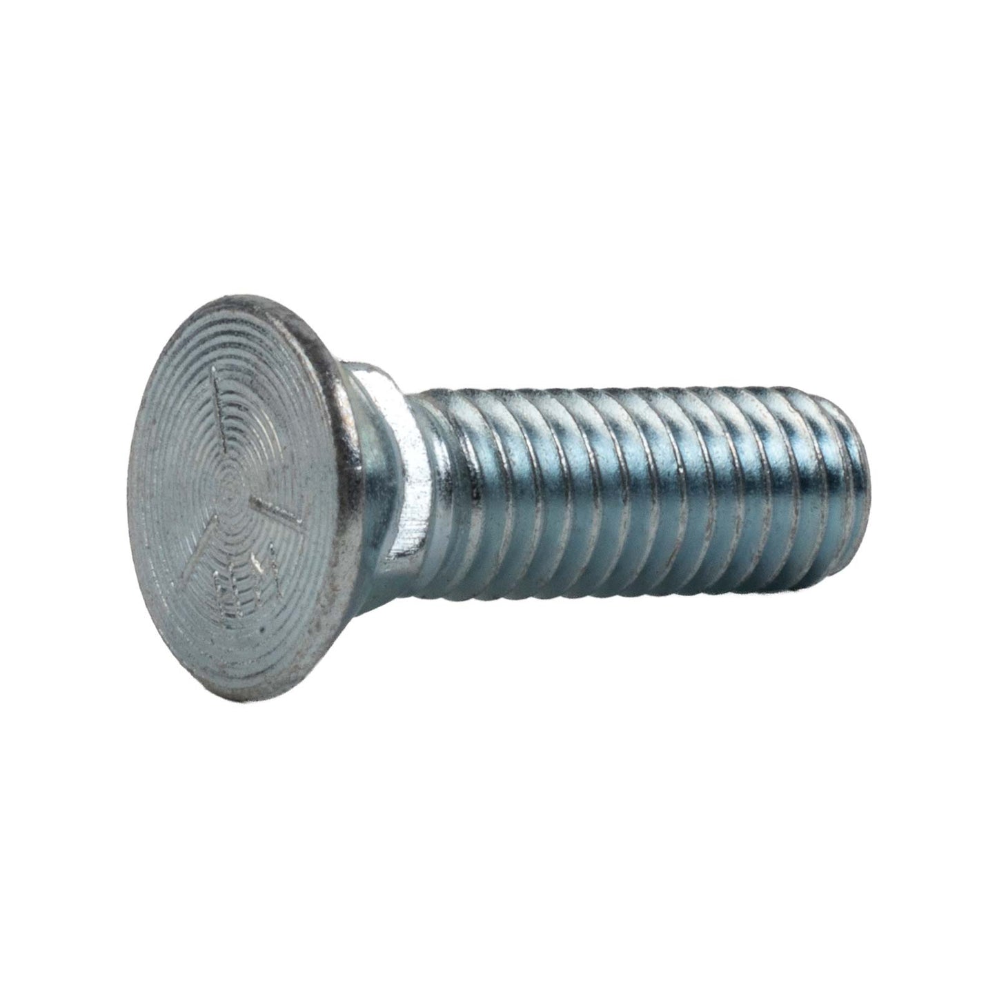 Conquest 7/16" x 1-1/2" Plow Bolt, #3 Head - Grade 5, Zinc CR+3
