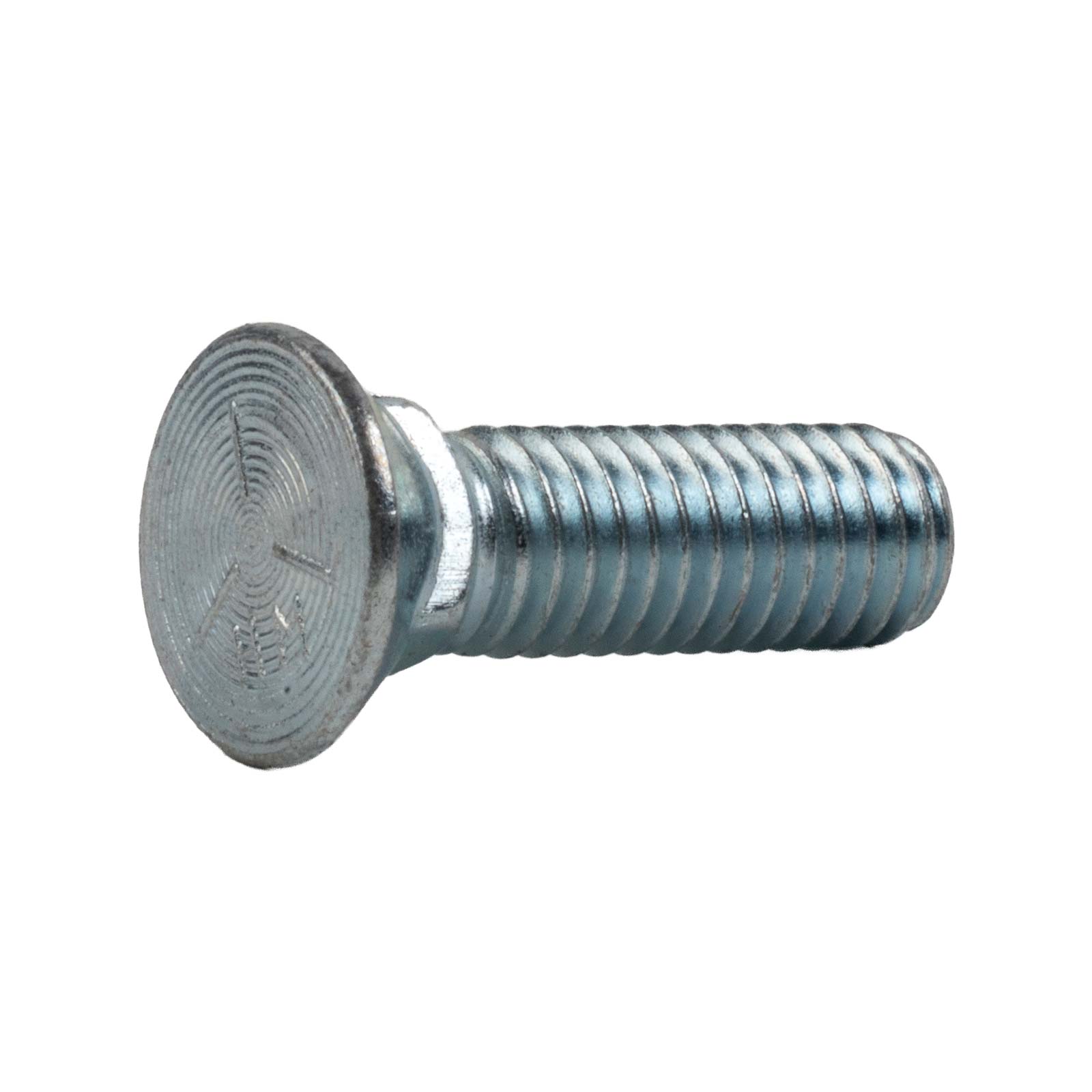 Conquest 7/16" x 1-1/2" Plow Bolt, #3 Head - Grade 5, Zinc CR+3
