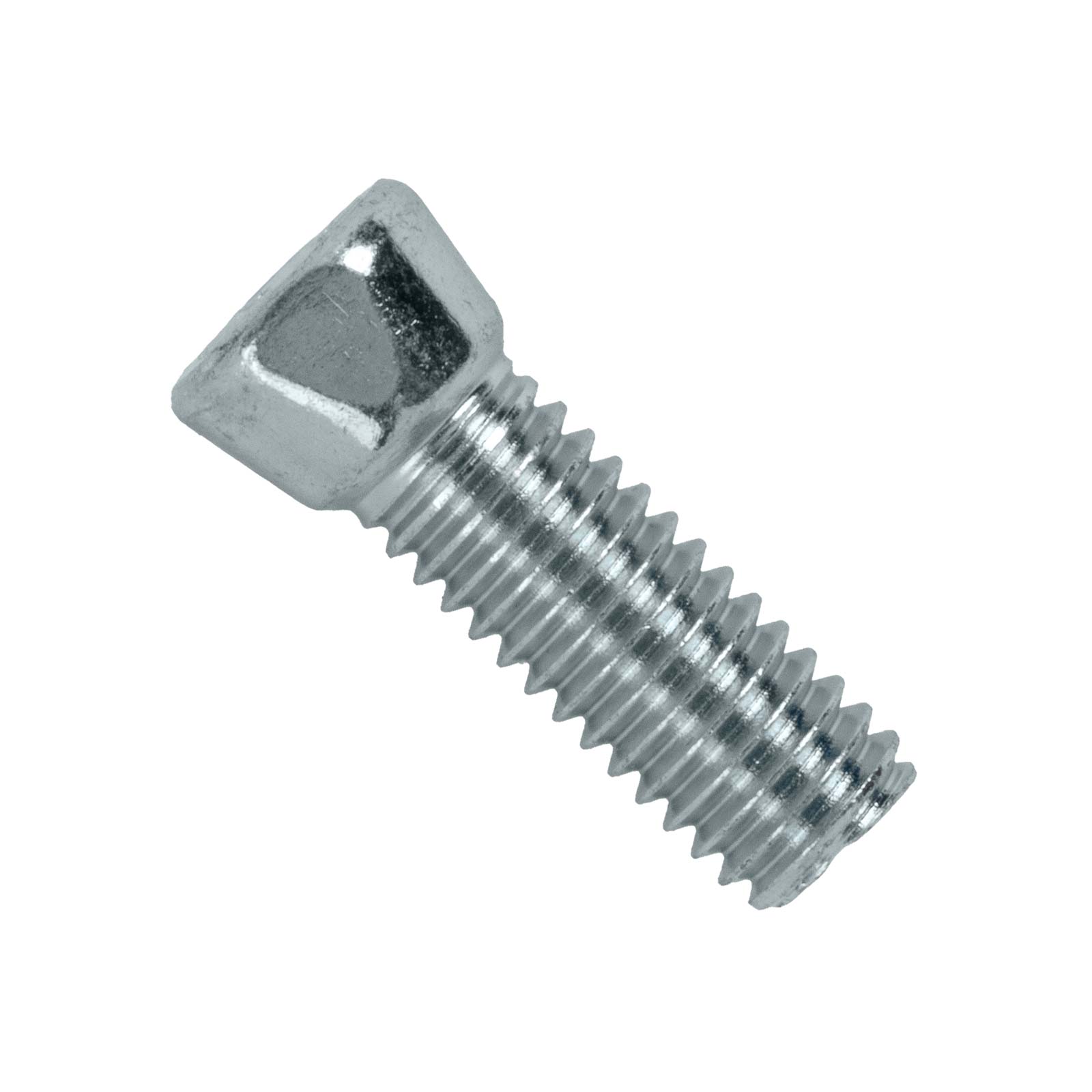 Conquest 7/16" x 1-1/2" Plow Bolt, Clip Head - Grade 5, Zinc CR+3