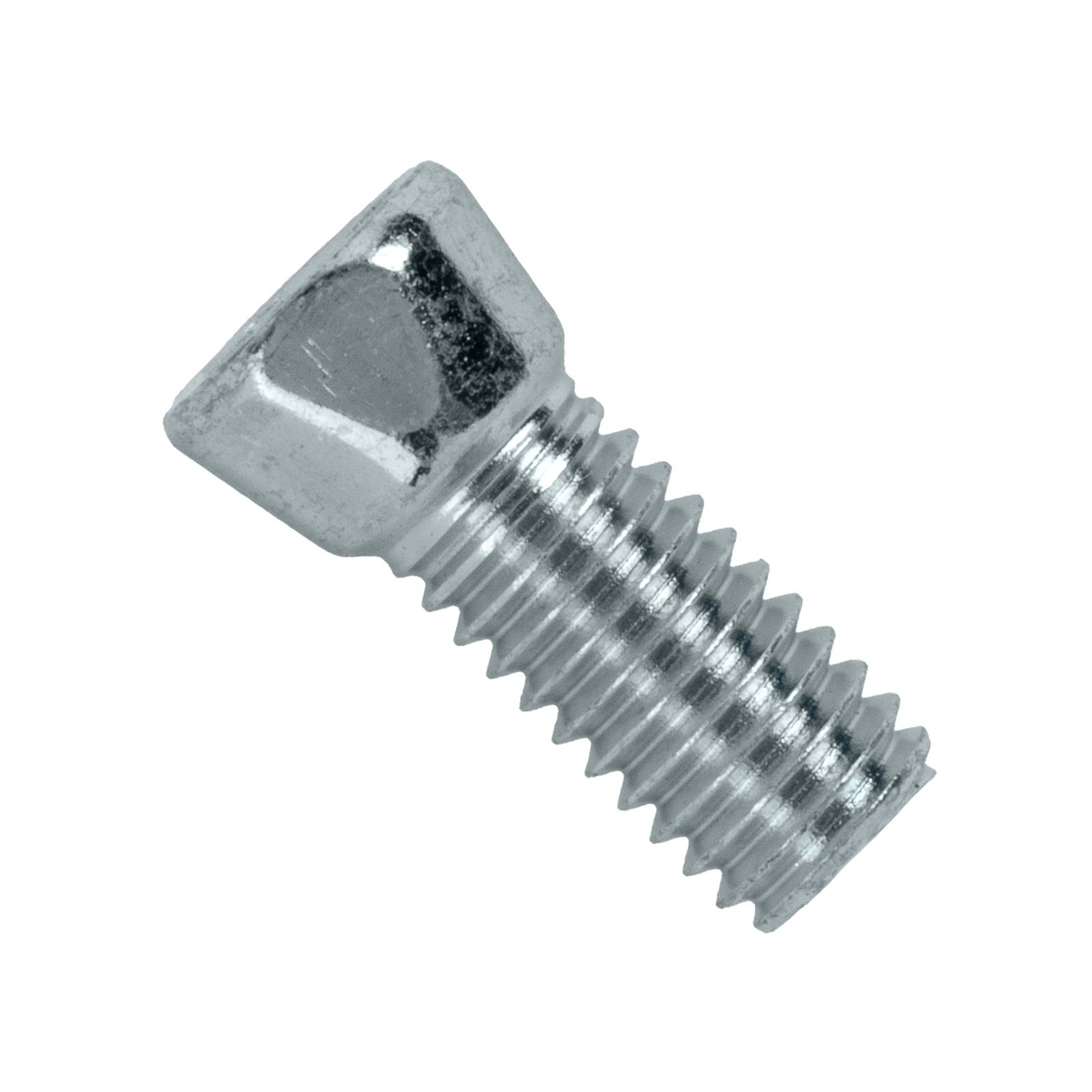 Conquest 7/16" x 1-1/4" Plow Bolt, Clip Head - Grade 5, Zinc CR+3