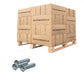 Conquest 3/8" x 1-1/2" Plow Bolt, Elliptical Head - Grade 5, Zinc CR+3 | Qty. 19,800 (Pallet)