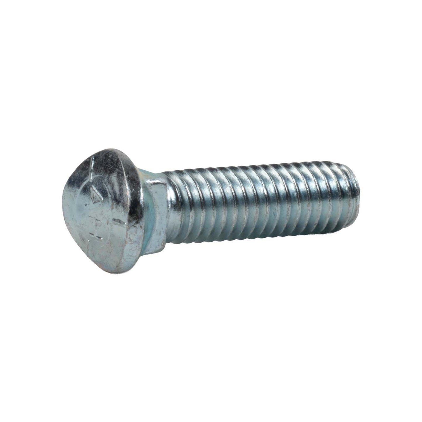 Conquest 3/8" x 1-1/2" Plow Bolt, Elliptical Head - Grade 5, Zinc CR+3