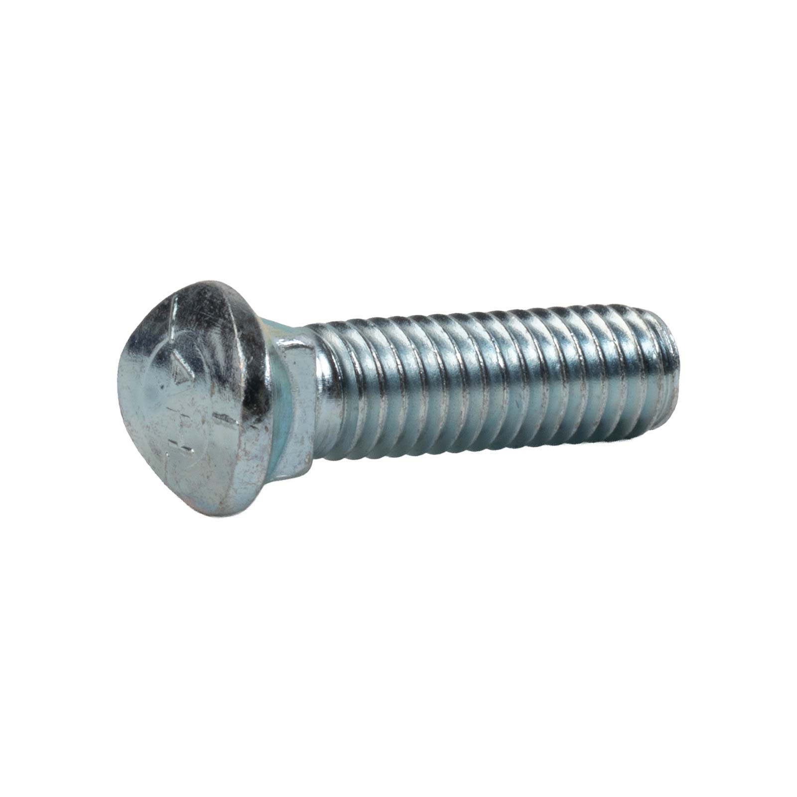 Conquest 3/8" x 1-1/2" Plow Bolt, Elliptical Head - Grade 5, Zinc CR+3