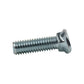 Conquest 3/8" x 1-1/2" Plow Bolt, Elliptical Head - Grade 5, Zinc CR+3