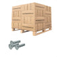 Conquest 7/16" x 1-3/4" Plow Bolt, Large Head - Grade 5. Zinc CR+3 | Qty. 10,800 (Pallet)