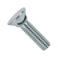 Conquest 7/16" x 1-3/4" Plow Bolt, Large Head - Grade 5. Zinc CR+3
