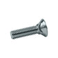 Conquest 7/16" x 1-3/4" Plow Bolt, Large Head - Grade 5. Zinc CR+3
