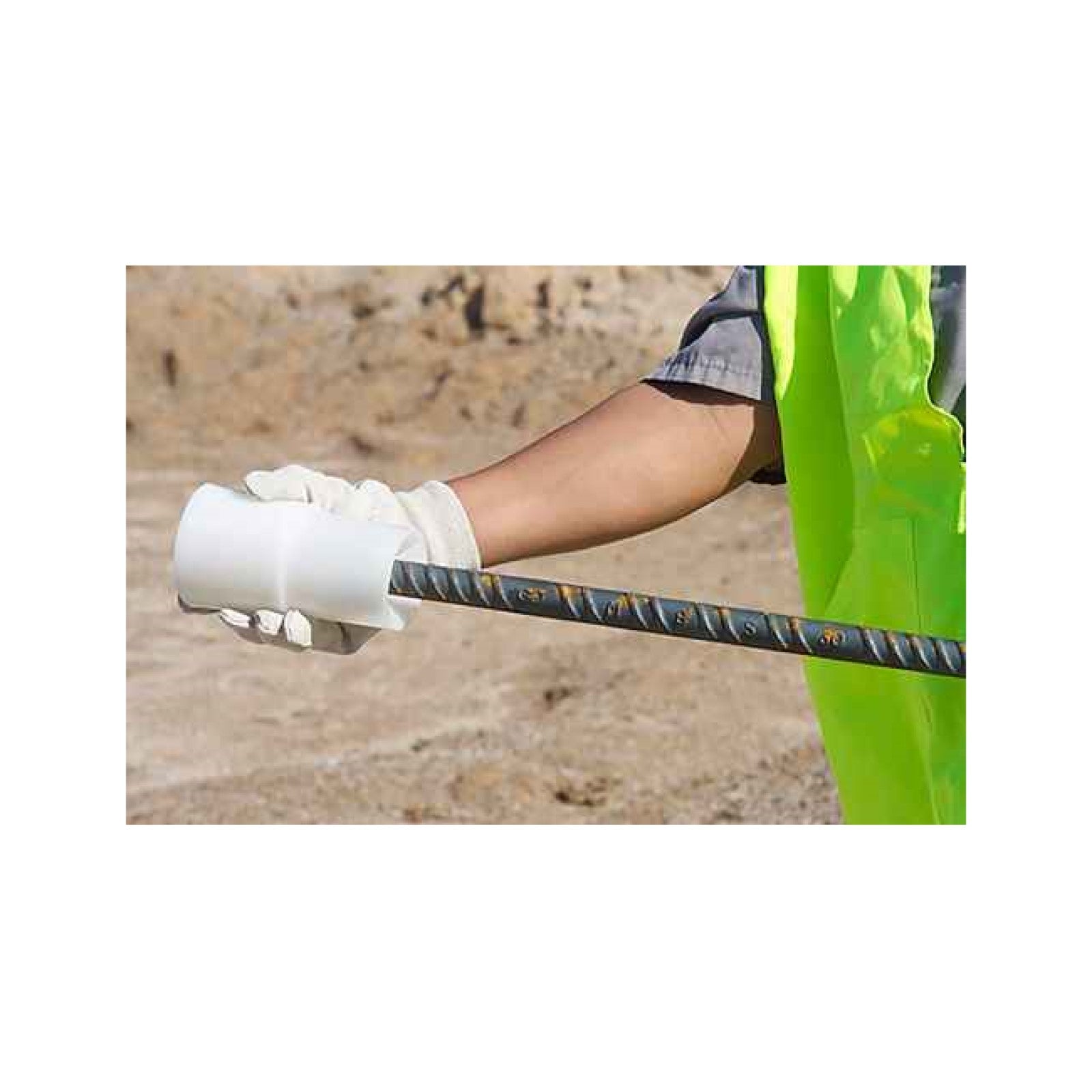 Simpson 3PB Quick-Lock Pier Boot 3" Rebar Cap, rebar size #5-#18, Pkg 50 install