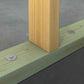 Simpson PDPAWL-75 3/4" Drive Pins W/1" Washers - Zinc, Pkg 100 wood to concrete install