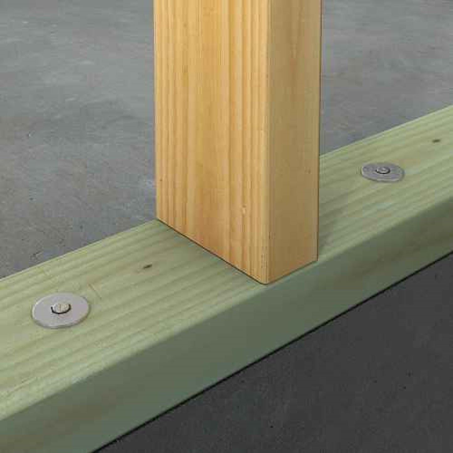 Simpson PDPAWL-287 2-7/8" Drive Pins W/1" Washers - Zinc, Pkg 100 wood installation