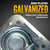 Bolt-On Recessed D-Ring - Galvanized - 5,000 lbs. BS | 4-Pack