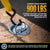 Bolt-On Recessed D-Ring - Galvanized - 900 lbs. BS