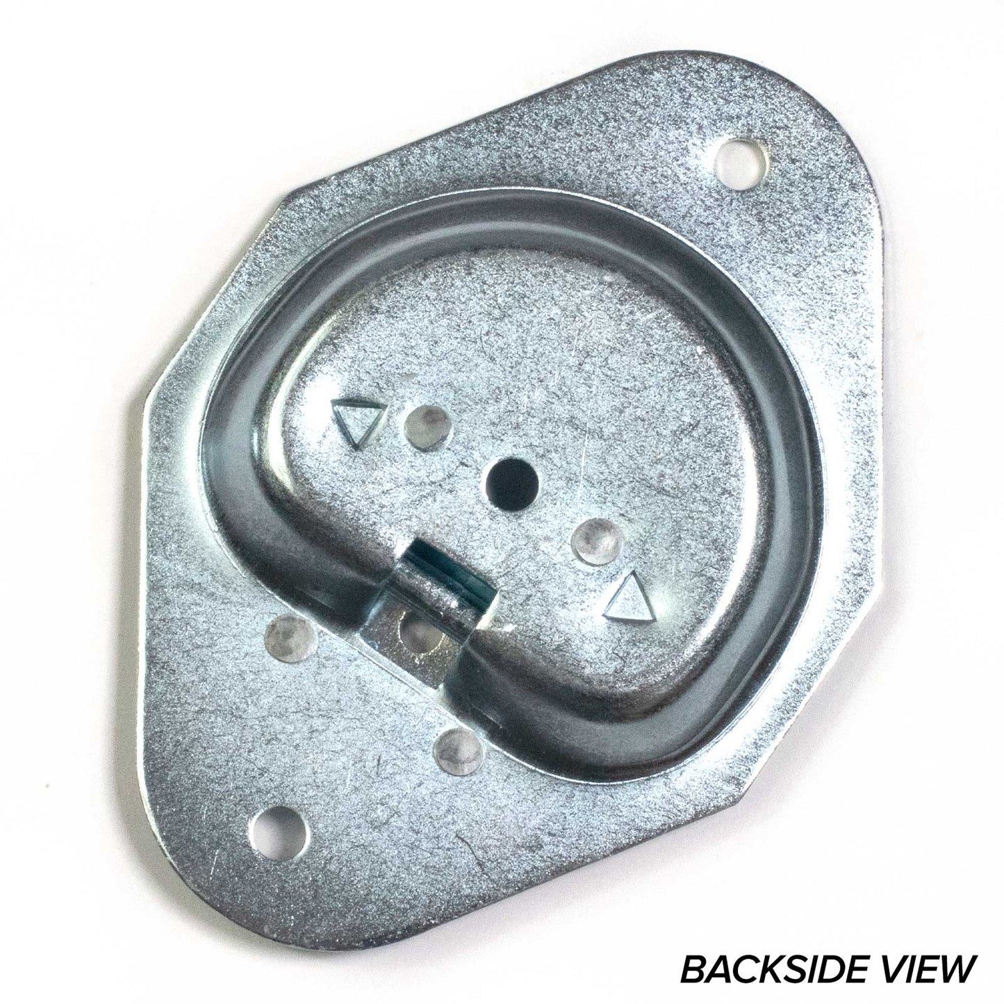 Bolt-On Recessed D-Ring - Galvanized - 900 lbs. BS