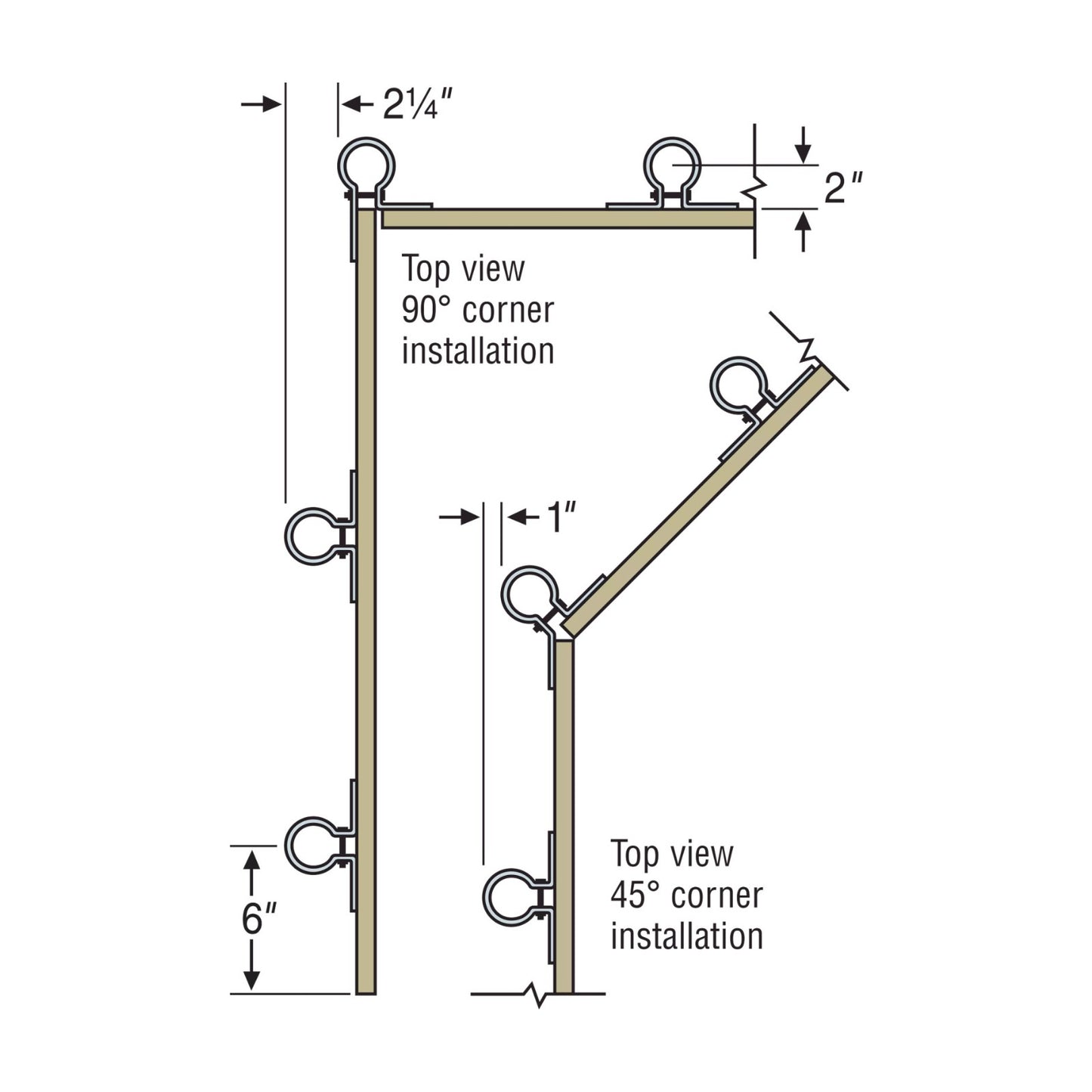 Simpson PGT Pipe Grip tie installation diagram