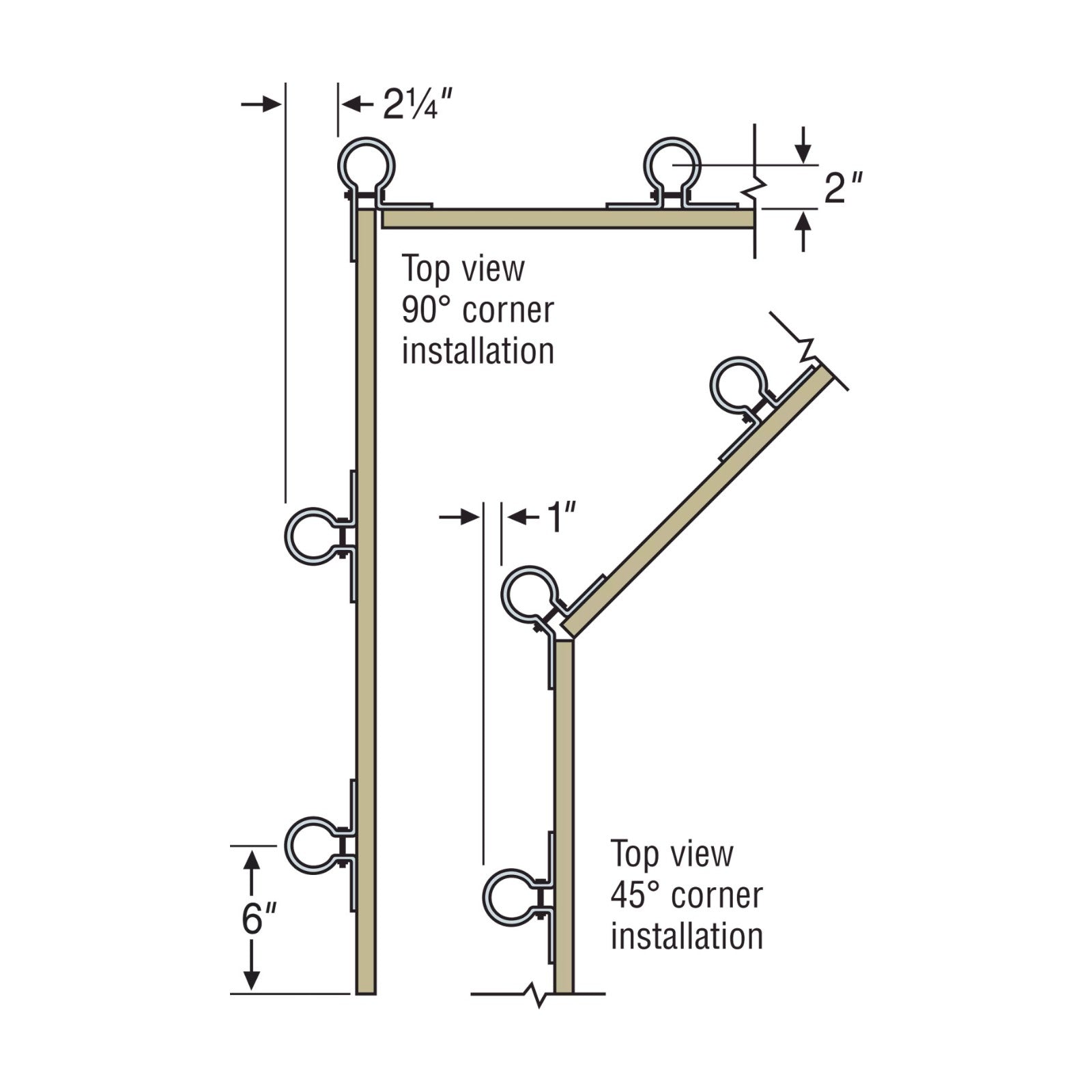 Simpson PGT Pipe Grip tie installation diagram