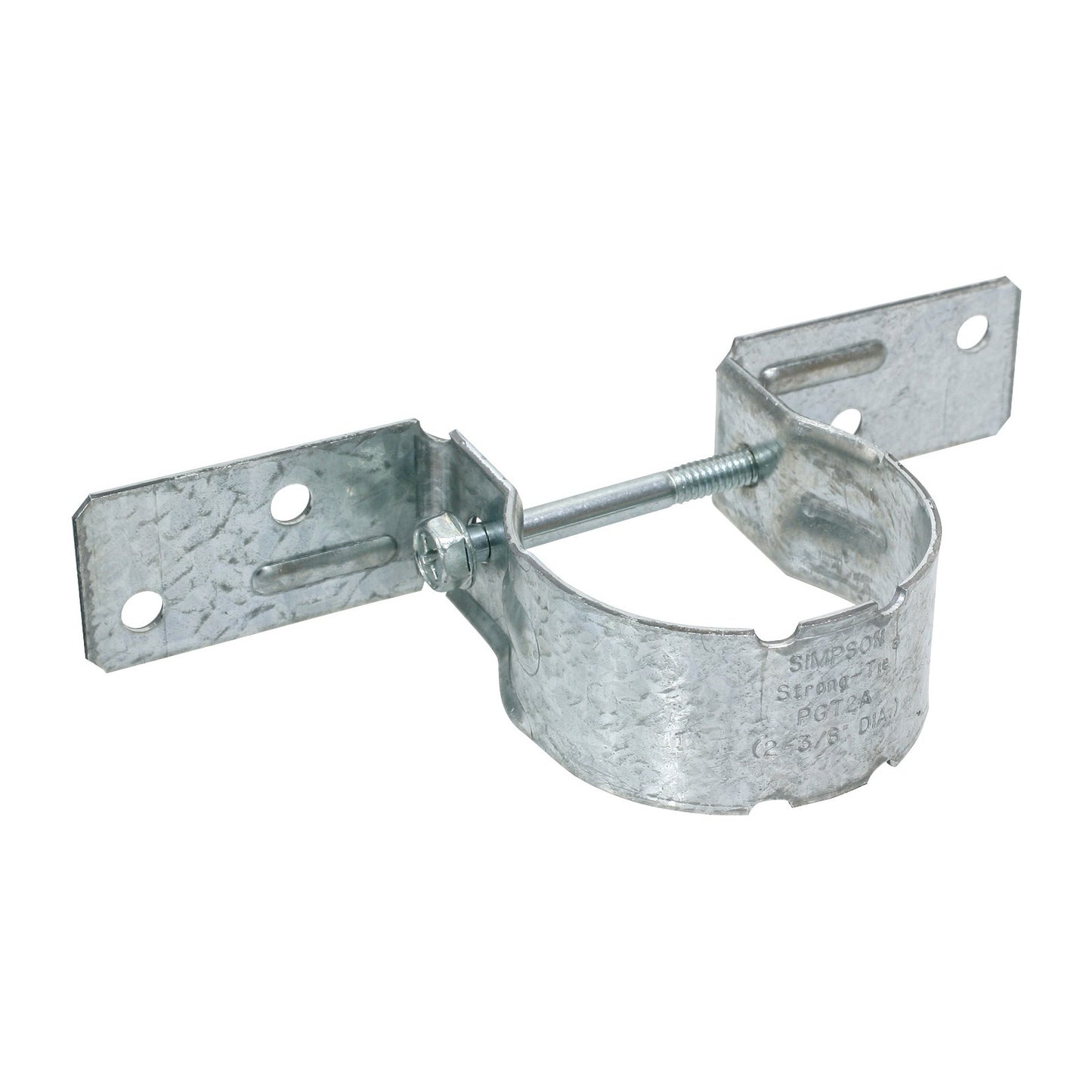 Simpson PGT2A 2-3/8" O.D. Pipe Grip Tie - G90 Galvanized
