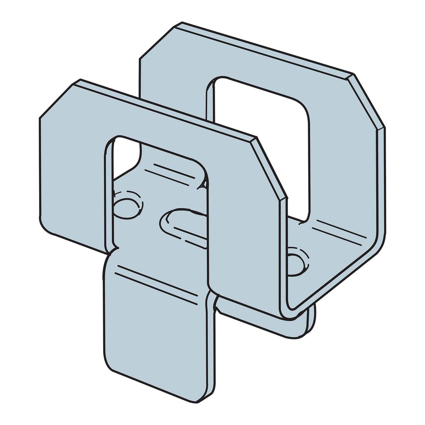 Simpson PSCA 7/16 Panel Sheathing Clip Illustration