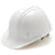 Adjustable Hard Hat - White - 16 Pack