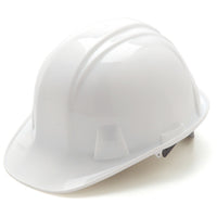 Adjustable Hard Hat - White - 16 Pack