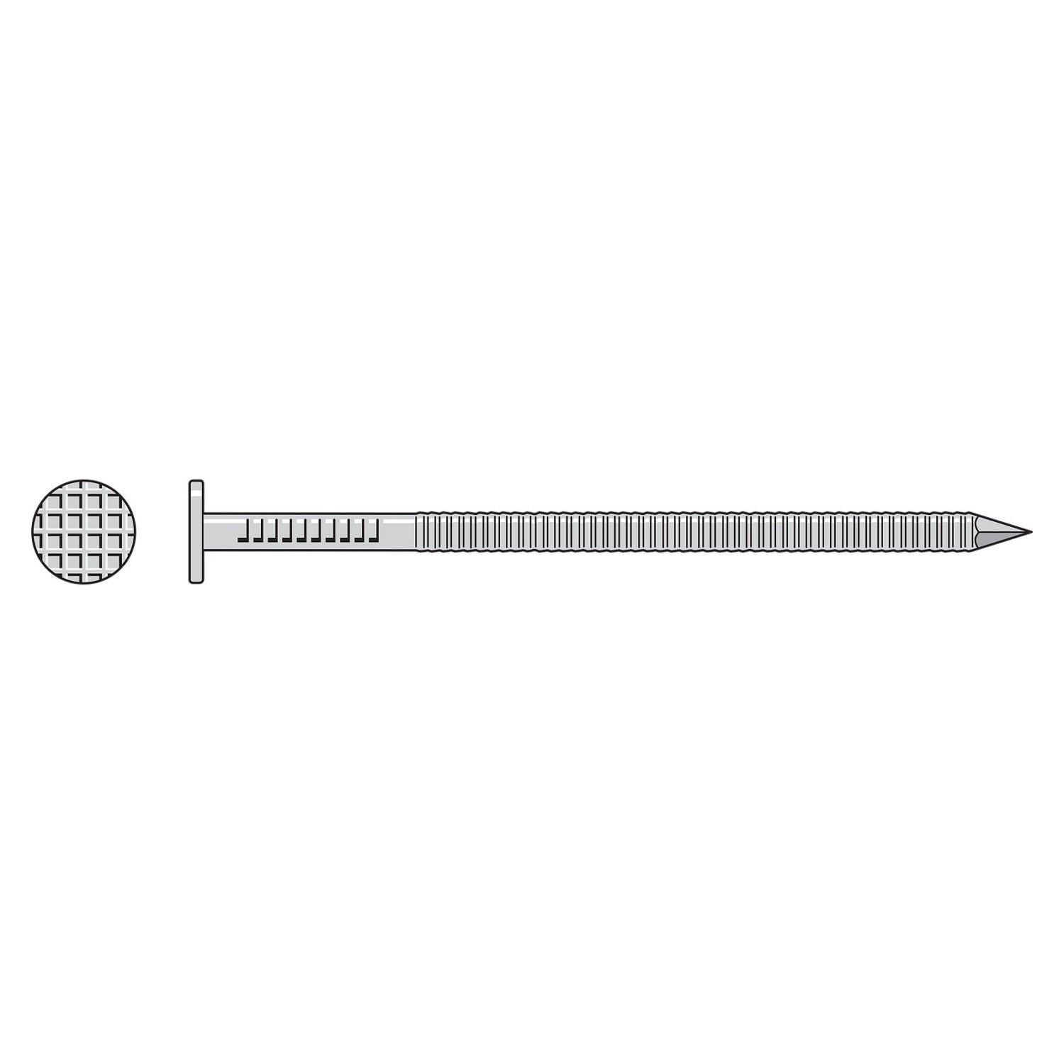 Preservative-Treated Wood Decking Nail Annular Ring Shank Illustration