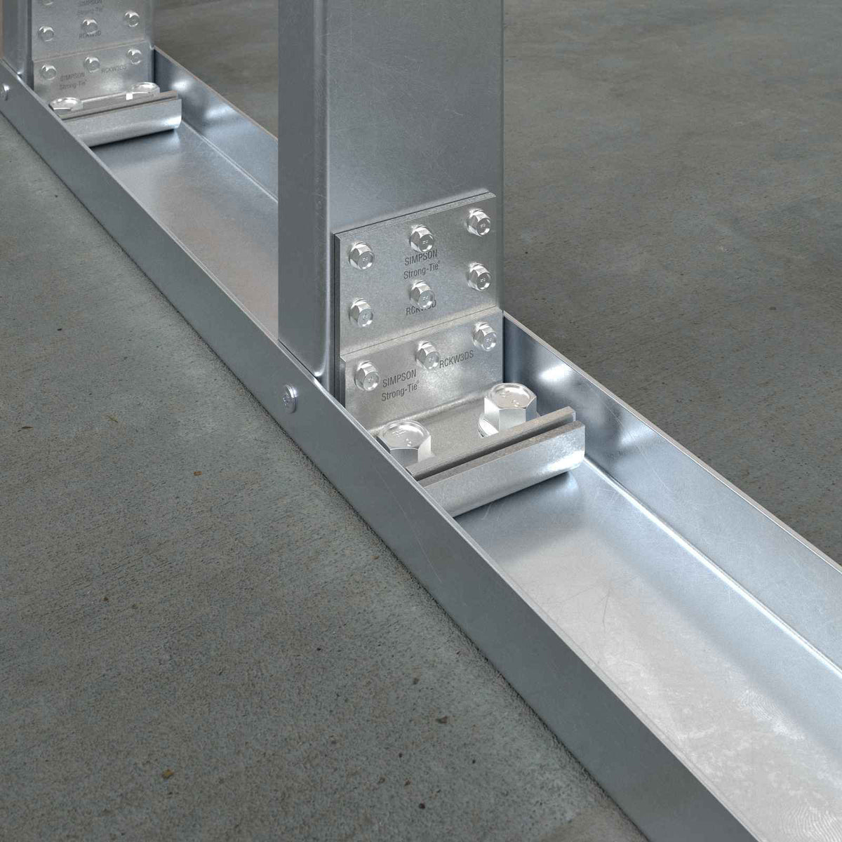 Smpson Rbc Connection Simpson Metal Connectors Simpson Strong Tie® RCKW5.5 R10 Kneewall