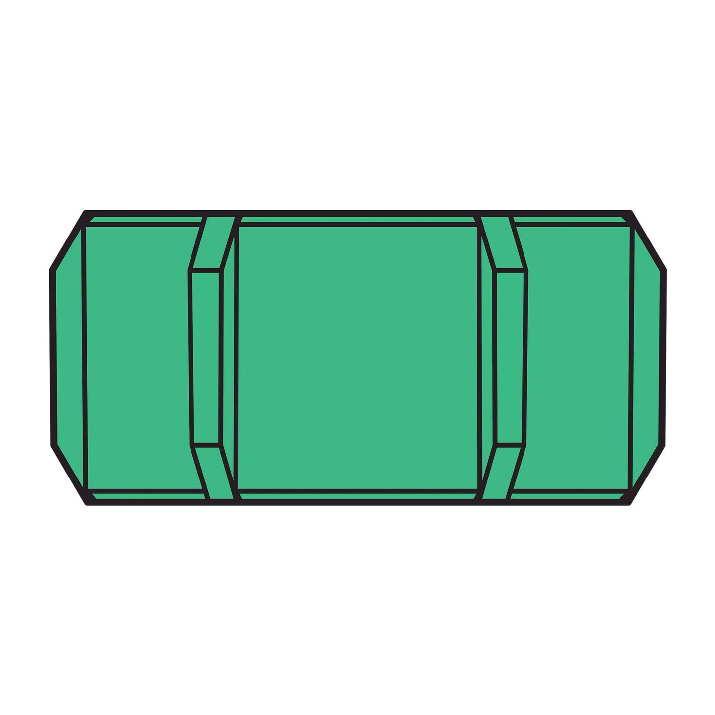 Simpson Strong-Tie Threaded Rod End Cap for 7/8" Rod - Plastic, Green | Qty. 25