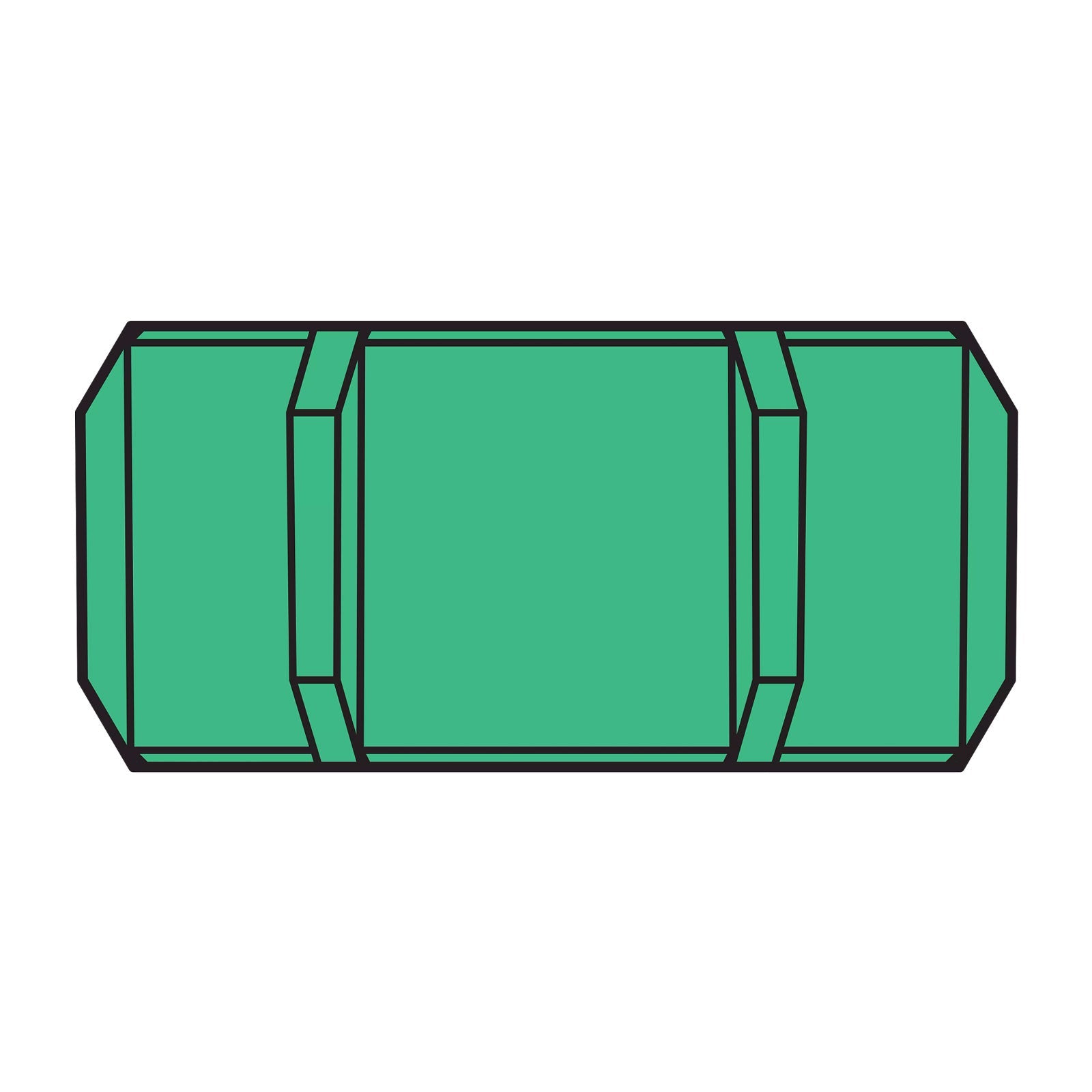 Simpson Strong-Tie Threaded Rod End Cap for 7/8" Rod - Plastic, Green | Qty. 25