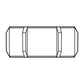 Simpson Strong-Tie Threaded Rod End Cap for 1" Rod - Plastic, White | Qty. 25