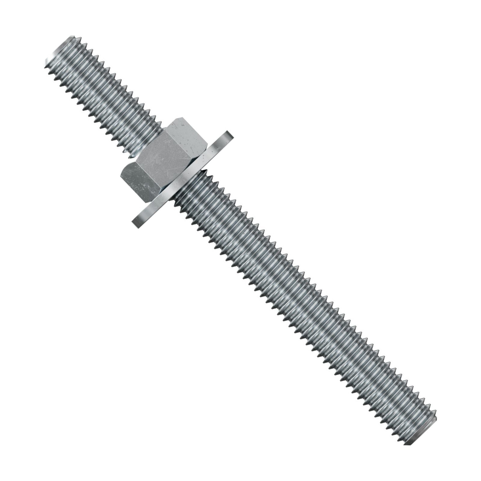 Simpson Strong-Tie 3/8" x 4" RFB Grade 55 Retrofit Foundation Anchor Bolt - Zinc Plated