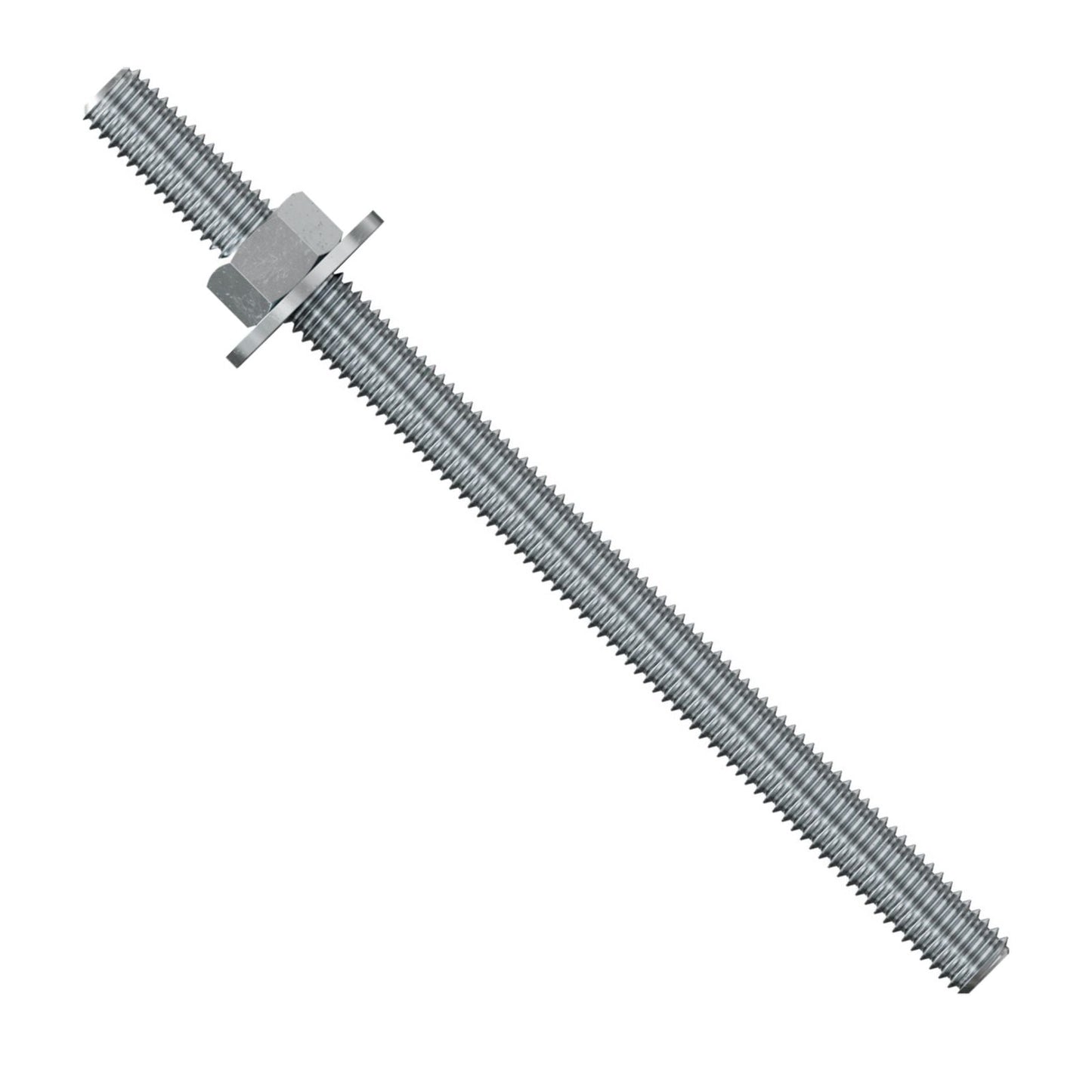 Simpson Strong-Tie 3/8" x 6" RFB Grade 55 Retrofit Foundation Anchor Bolt - Zinc Plated