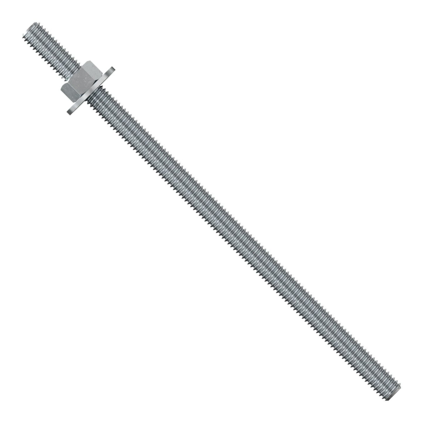Simpson Strong-Tie 3/8" x 8" RFB Grade 55 Retrofit Foundation Anchor Bolt - Zinc Plated