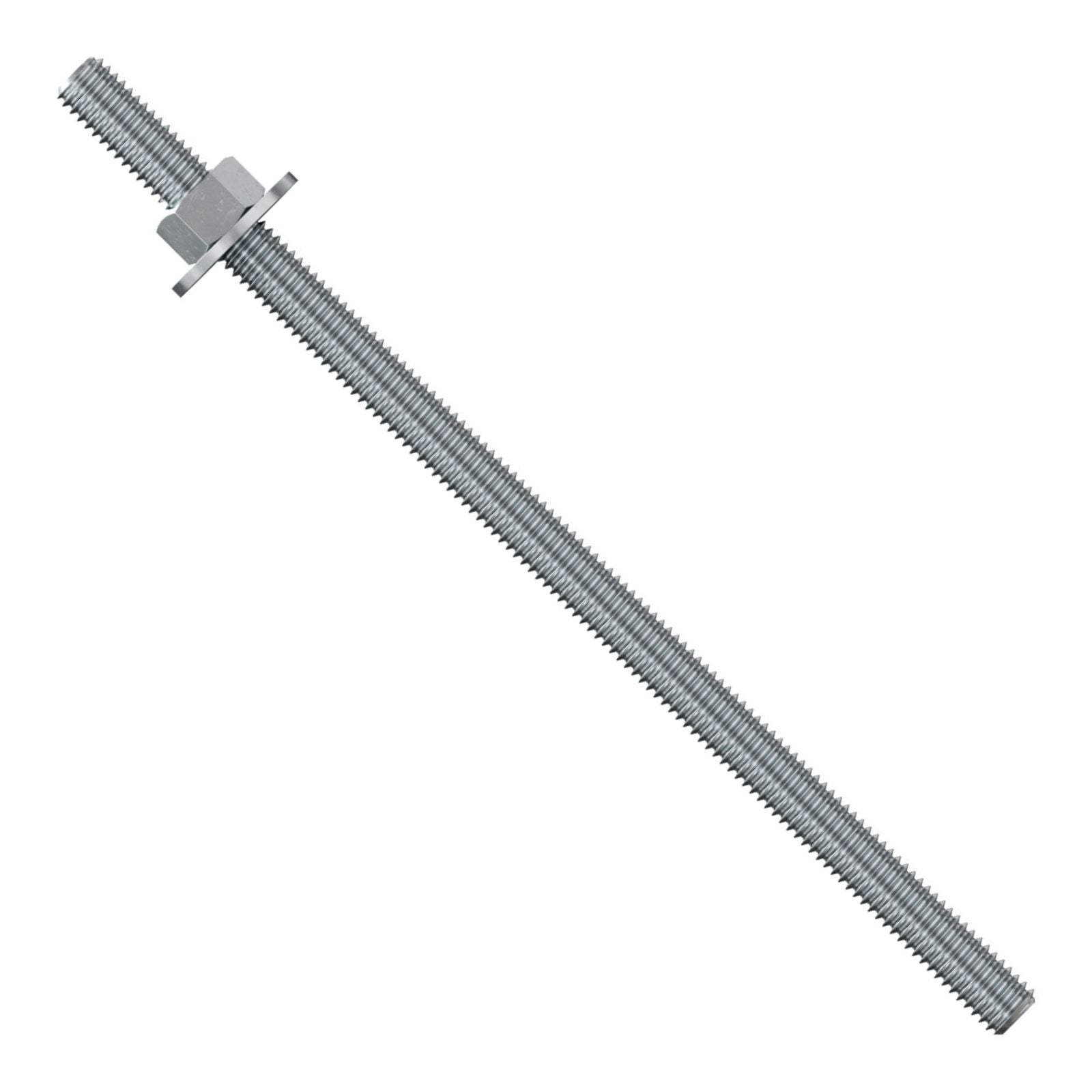 Simpson Strong-Tie 3/8" x 8" RFB Grade 55 Retrofit Foundation Anchor Bolt - Zinc Plated